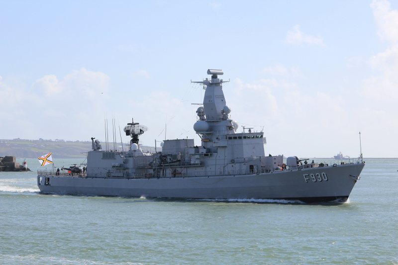 BELGIAN WARSHIP F930