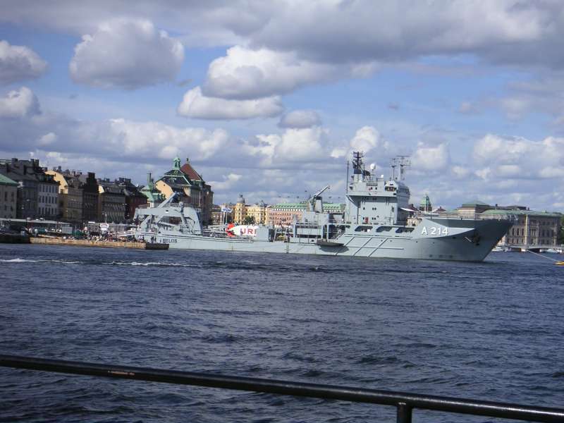 SWEDISH WARSHIP A214