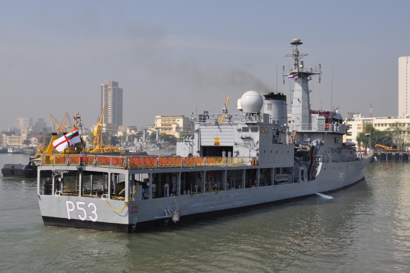 IN WARSHIP P53