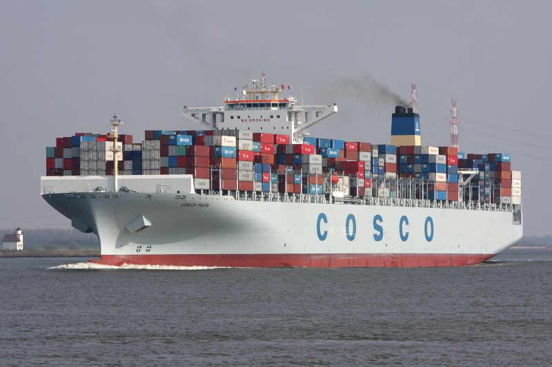 COSCO FAITH - Container / Suezmax