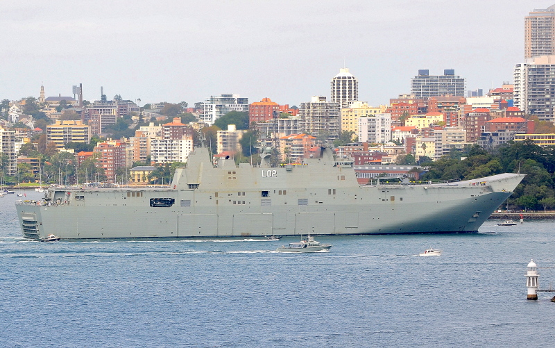 Image of AUSTRALIAN WARSHIP