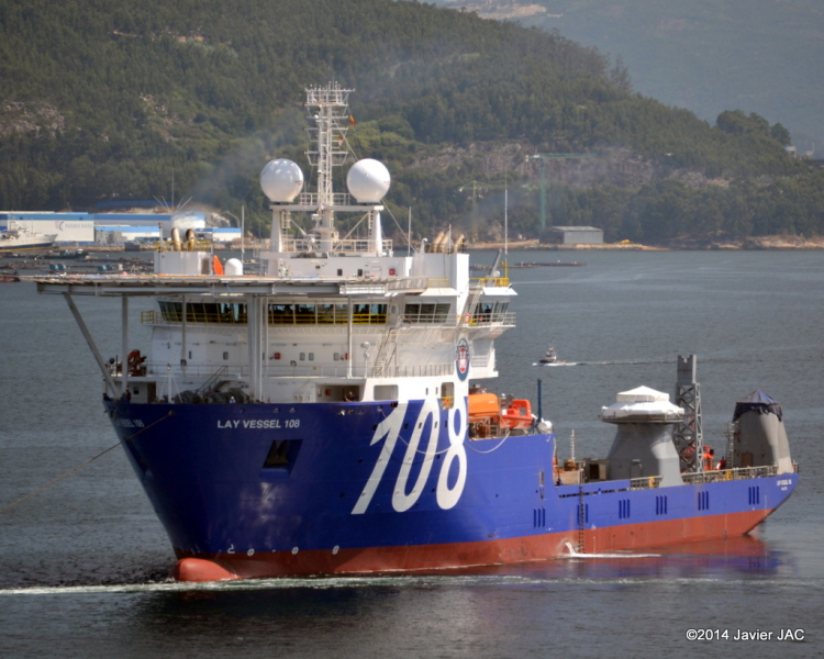 LAY VESSEL 108