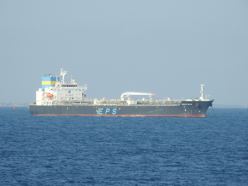 Vessel Characteristics: Ship PACIFIC BLUE (Oil/Chemical Tanker